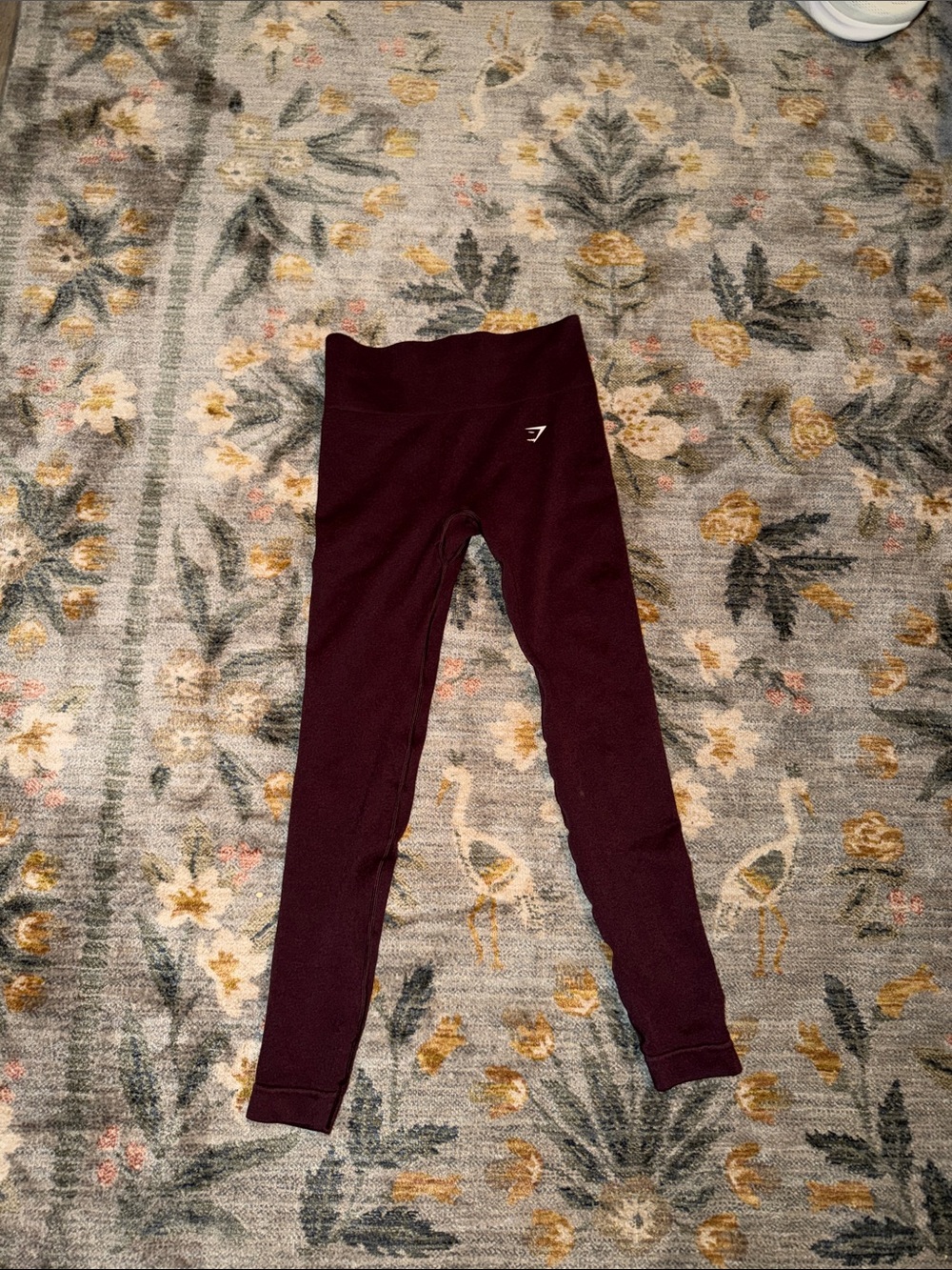 Gymshark CherryPurple/ Maroon Adapt Fleck X Whitney Seamless Leggings